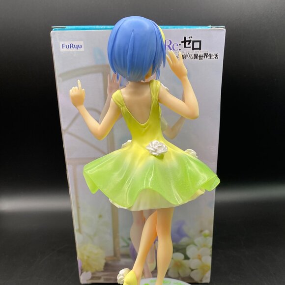 Re:Zero Rem & Ram Flower Dress Trio Try iT Figure FuRyu Set of 2 - Picture 13 of 16